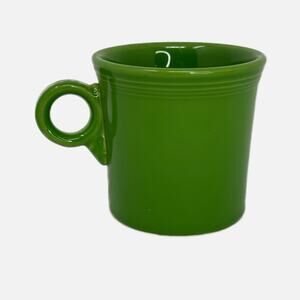 Fiesta Ware Coffee Cup Mug Homer Laughlin HLC Ring Handle SHAMROCK